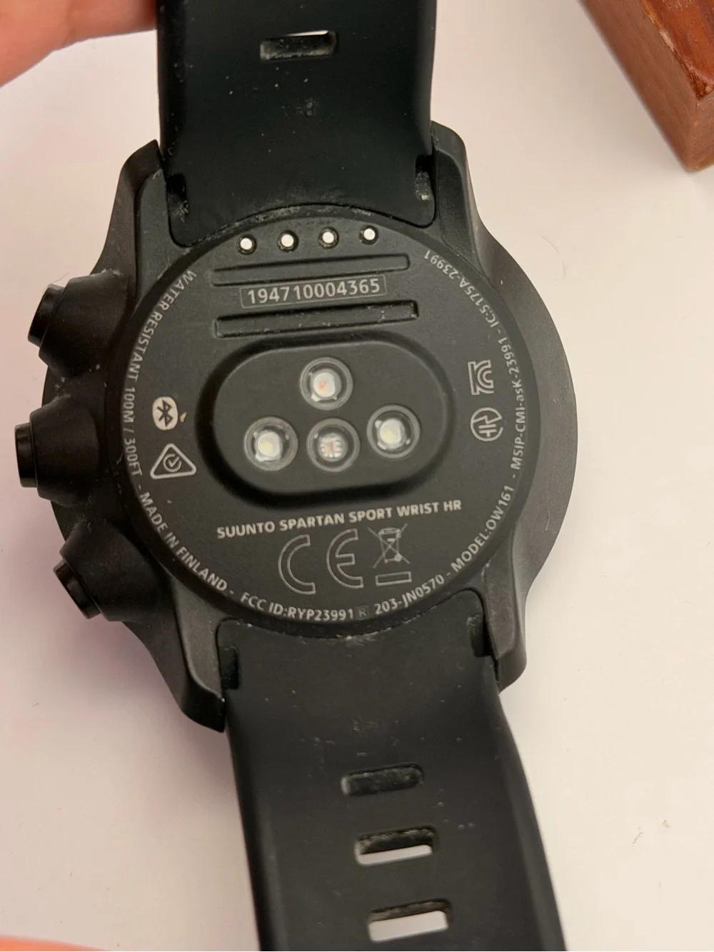 SUUNTO Spartan Sport Wrist HR, Black, 100M, Charger Included, Tested